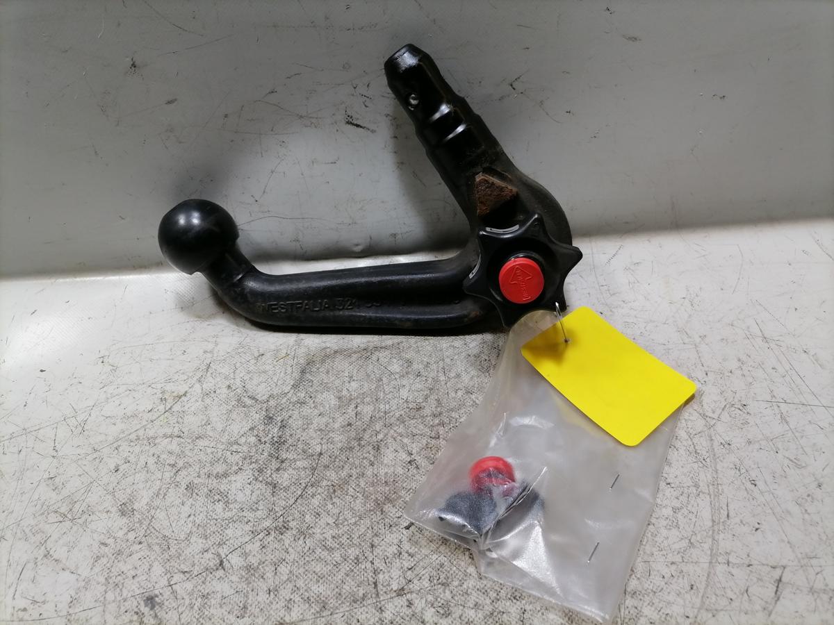 VW Jetta 1K2 original Kugelkopf Anh&auml;ngerkupplung mit Schl&uuml;ssel Bj.2009